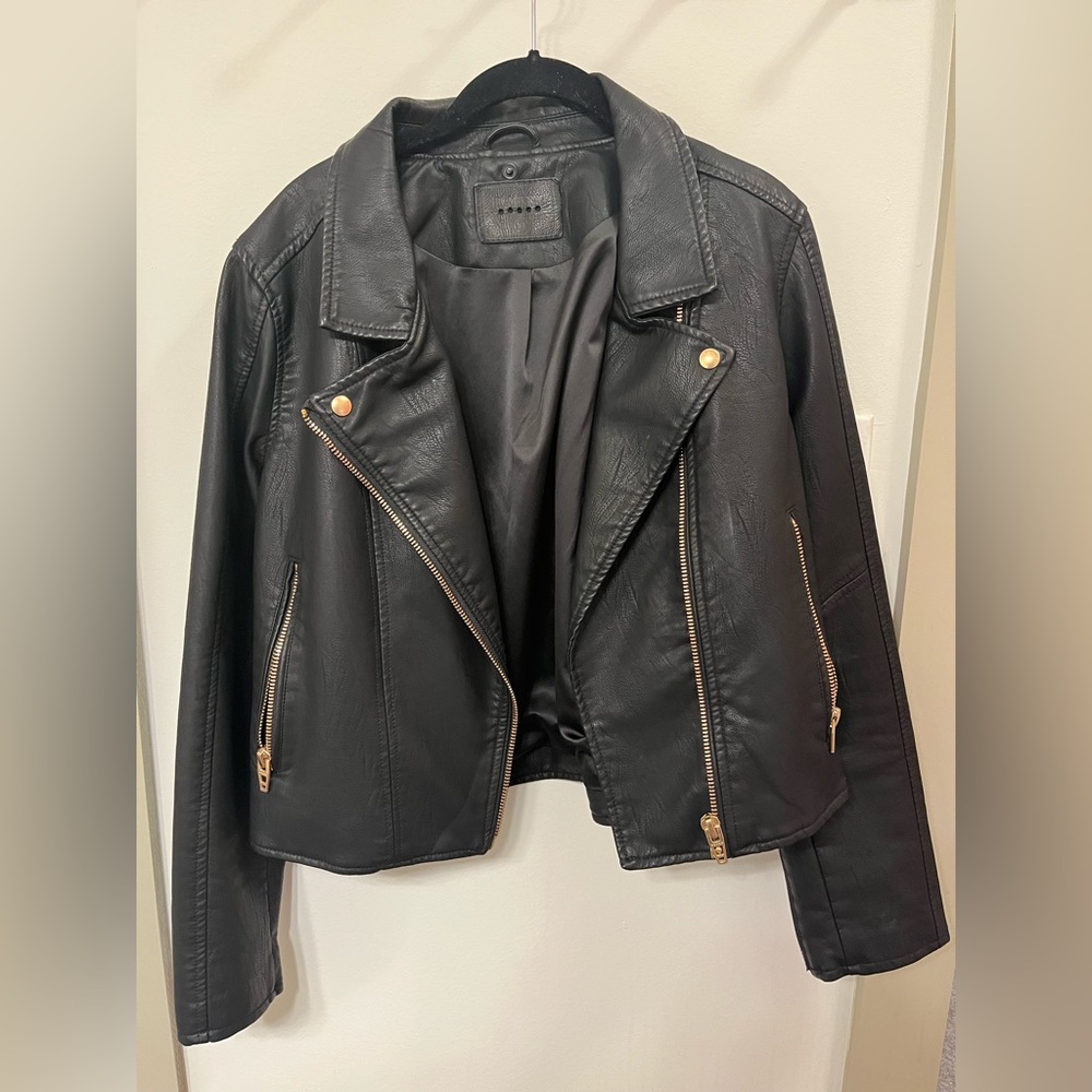 Blank NYC leather jacket
